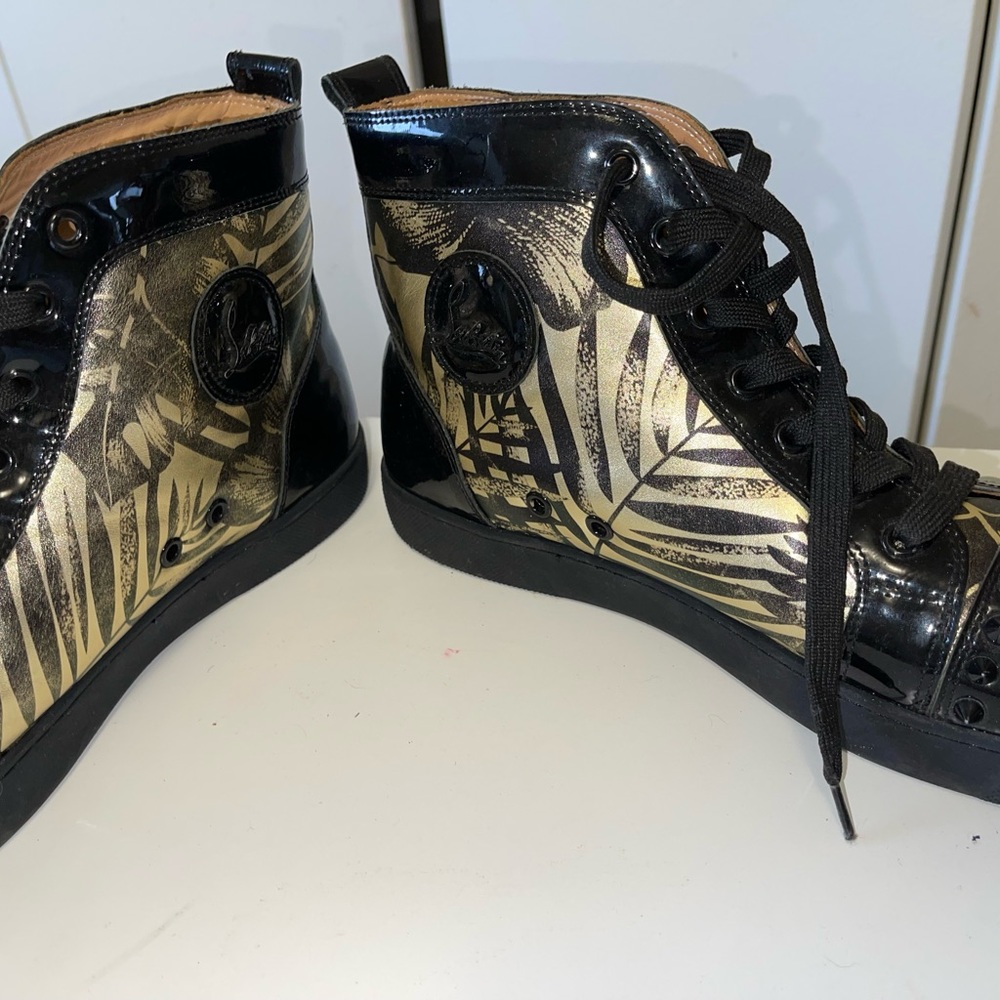 VINTAGE-LIMITED EDITION lou SPIKES HIGH TOP CHRISTIAN LOUBOUTIN SNEAKERS SIZE 11